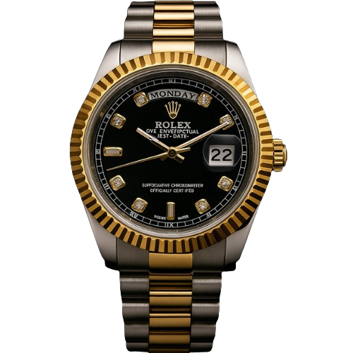 RLX Rolex Black – By Johri Vision