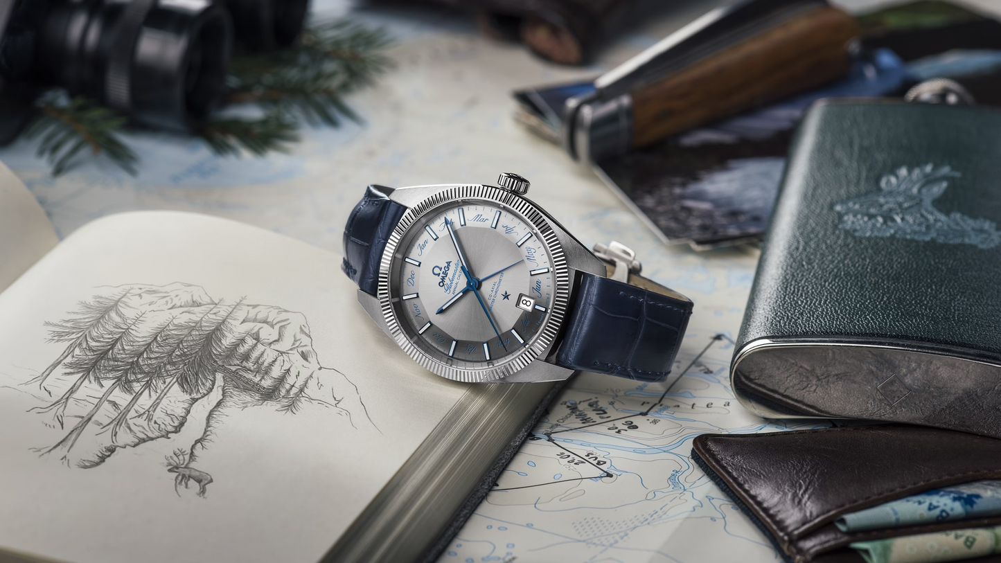 OMEGA-CONSTELLATION GLOBEMASTER CO‑AXIAL MASTER CHRONOMETER ANNUAL CALENDAR 41 MM 130.33.41.22.06.001