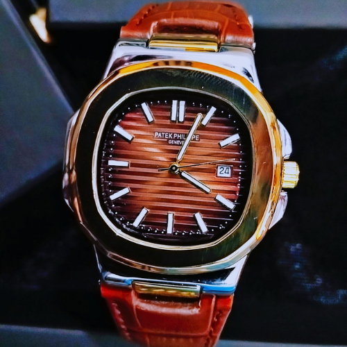 Patek Philippe Brown Leather Strap – by Johri Vision