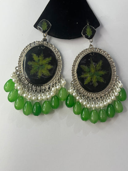 DreamGlow Resin Earrings – Perfect Wedding Match