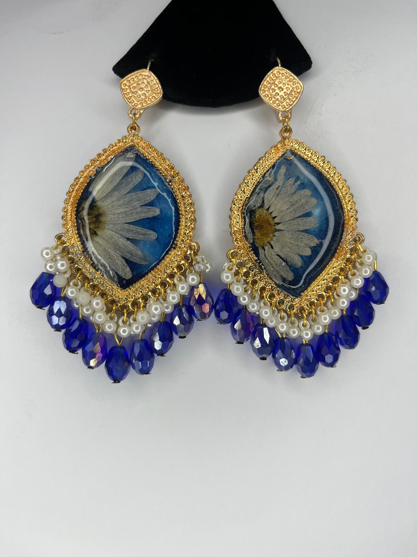 DreamGlow Resin Earrings – Perfect Wedding Match