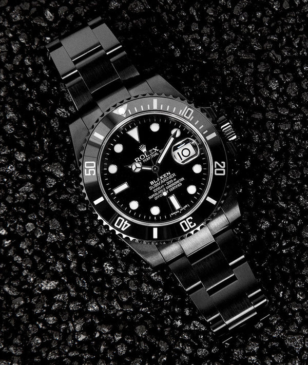 Rolex Submariner Date Blaken
