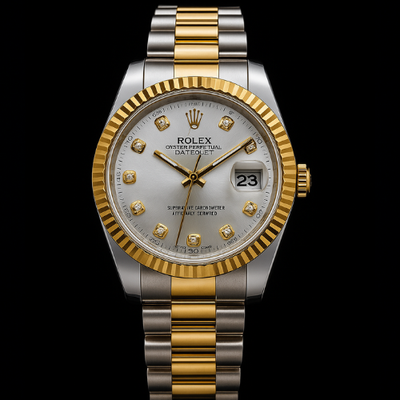 Rolex silver Dial Automatic – Exclusive at Johri Vision