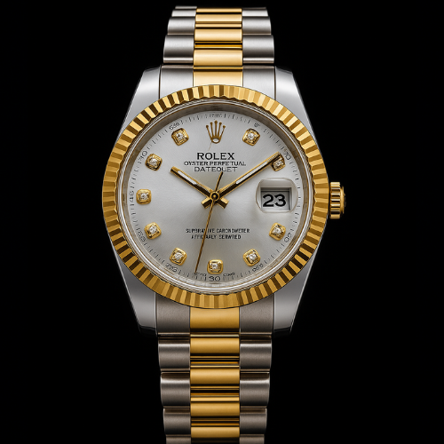 Rolex silver Dial Automatic – Exclusive at Johri Vision