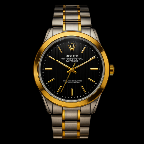 Rolex Oyster Perpetual Datejust Two-Tone Watch by Johri Vision