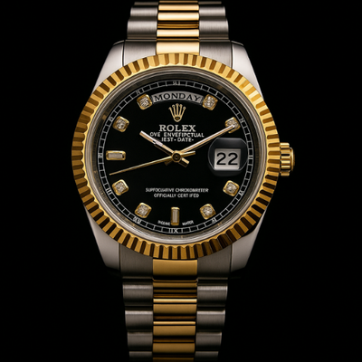 RLX Rolex Black – By Johri Vision