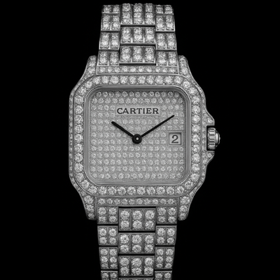 Cartier Diamond Date Adjust Watch – By Johri Vision